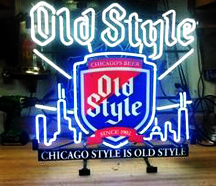 Old Style Chicago Style Is Old Style Neon Sign